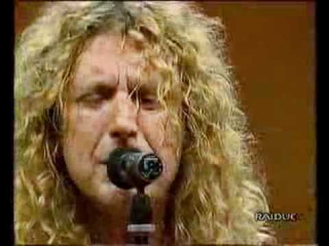 ROBERT PLANT - whole lotta love- live Italy(acoustic)