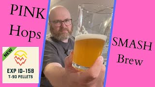 What Do Pink Hops Taste Like?  SMaSH Beer Experiment - Brew Dudes