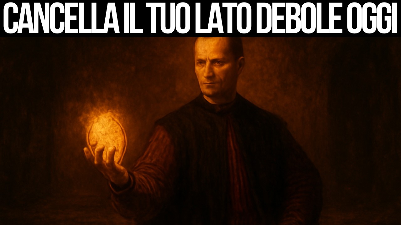 Distruggi la Debolezza in 24 Ore — Il Reset Spietato di Machiavelli