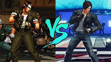 KOF94 vs KOFXV Kyo Kusanagi