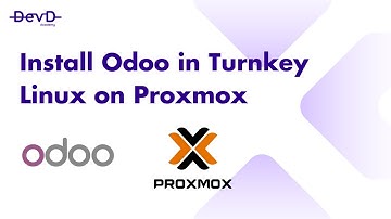Install Odoo in Turnkey Linux on Proxmox Virtual Environment