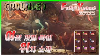 [그라운디드] 여왕개미 먹이 및 위치 ARABOZA - Miss ID