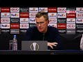 Die Pressekonferenz nach dem Europa-League-Spiel gegen Trondheim!