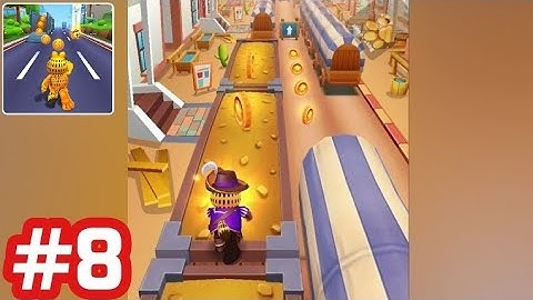 Garfield Rush - Gameplay Walkthrough - Part 8 Unlock Zorro Relic World (iOS/Android)
