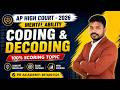 AP High Court Reasoning 2026 | Coding-Decoding Most Expected Questions | 100% Score Trick |