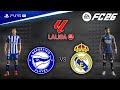 FC 26 Deportivo Alaves Vs Real Madrid La Liga 25 26 Gesamtspiel PS5 Pro 4K60