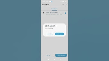 How to delete a saved form in ODK Collect (ODK Collect v2024.2.4)