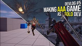 Creating Indie Soulslike Game | Devlog #5 | Enemy Design