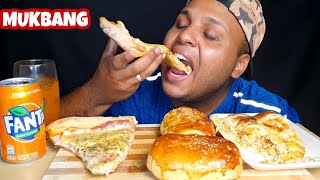 SALGADOS DE PADARIA PARTE 2   HISTÓRIA (MUKBANG) LUCAS ASMR