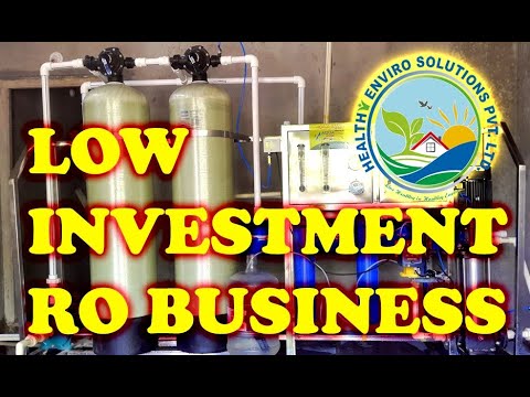 Ro Business In Very Low Investment Youtube