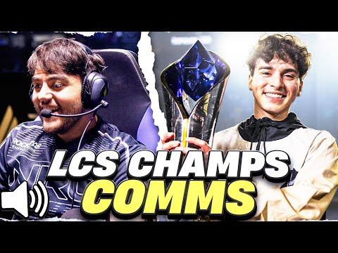 How It Sounds To Become LCS Champions! (NRG League of Legends Comms)
