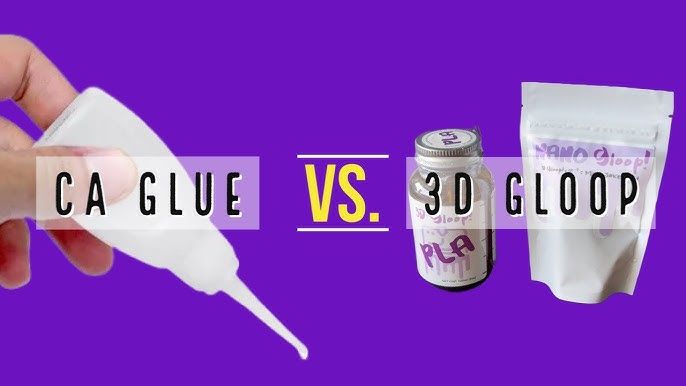 3D Printing: Super Glue Vs Nano Gloop 