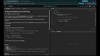 LeetCode | C++ | Remove Duplicates from Sorted Array