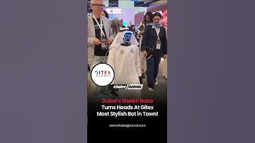 Meet Sheikh Robo 🤖 | Dubai’s AI Celebrity Stuns at Gitex 2025!