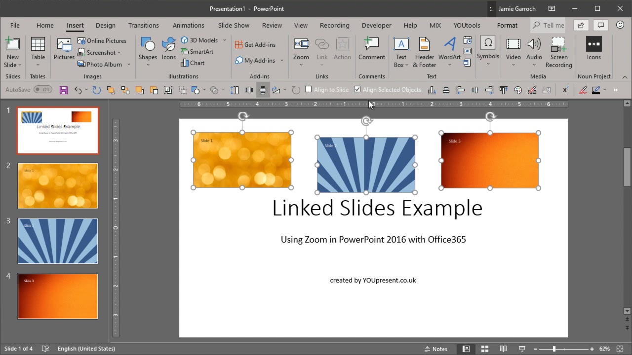 how to insert powerpoint presentation in zoom