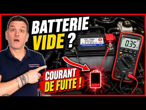 Batterie qui se vide 🪫❓ Trouver un courant de fuite sur sa voiture ⚡