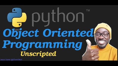 Object Oriented Programming In Python - OOP Course