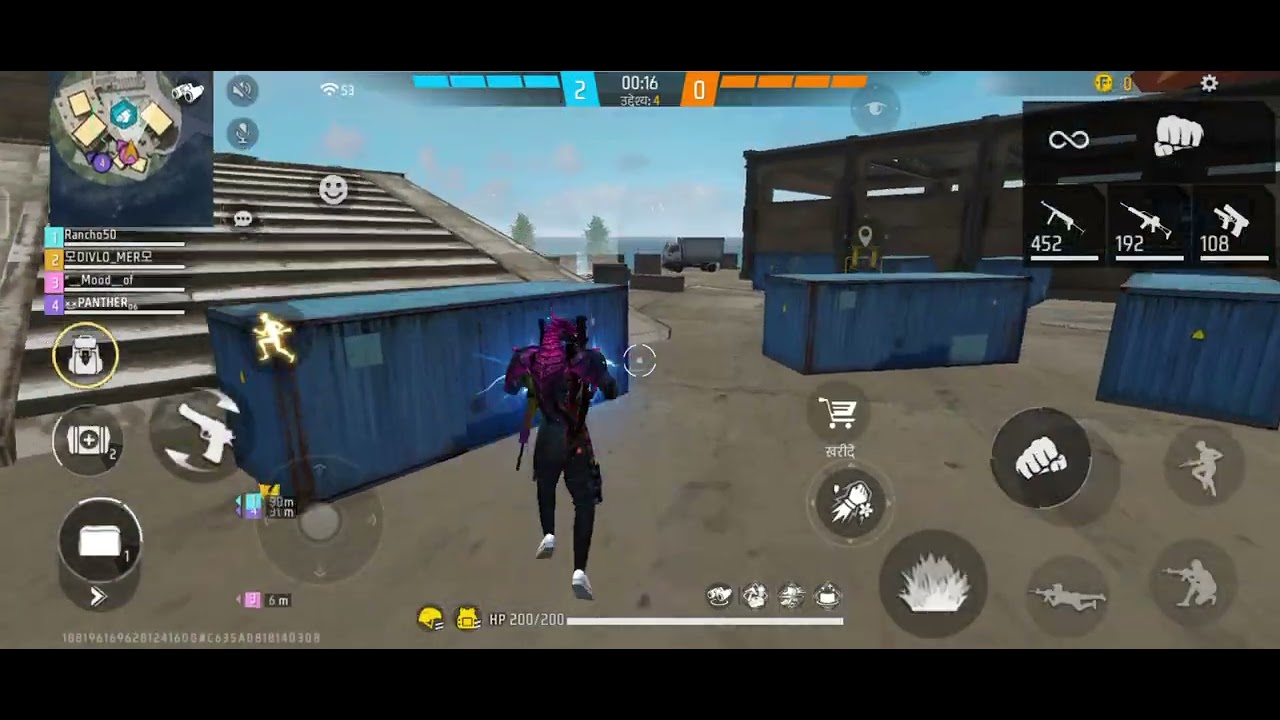 free fire cs rank gameplay 🎮 || @divyesh gaming 555 || garena free fire ...