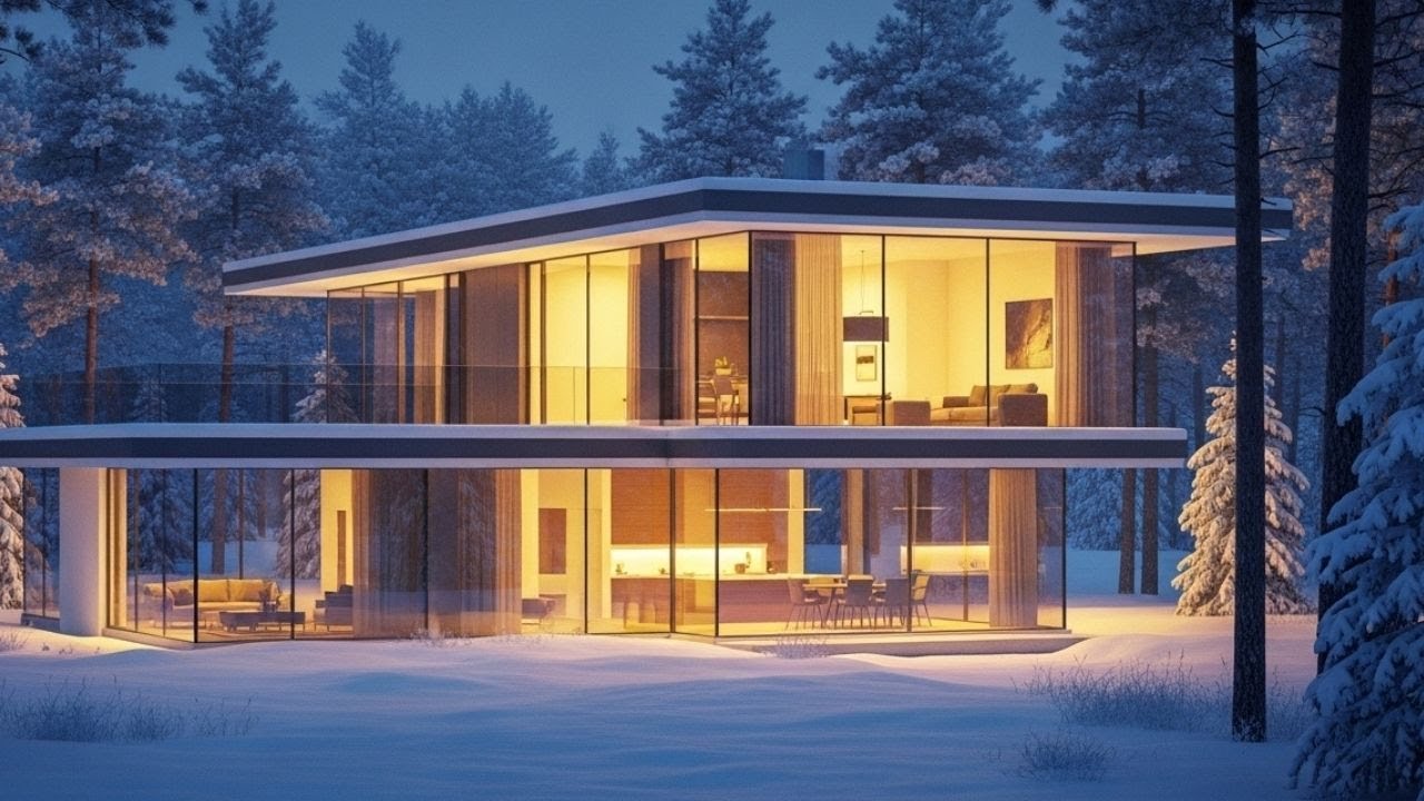 Winter Sleep Ambient Music ❄️ Snowy Night Calm Sounds | Live 24/7