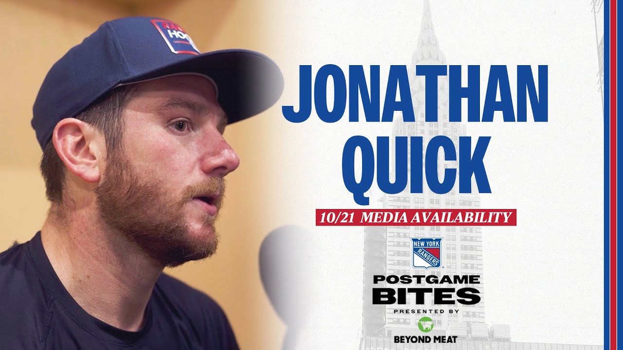 Jonathan Quick News, Rumours, Game Analysis