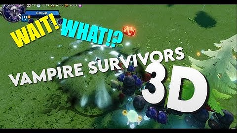 WHAT!? 3D Gameplay Vampire Survivors?