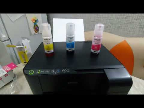 ЕПСОН ЗАПРАВКА ЧЕРНИЛ EPSON 3150 ОРИГИНАЛЬНЫЕ ЧЕРНИЛА ПРОКАЧКА ПЕЧАТУЮЩЕЙ ГОЛОВКИ