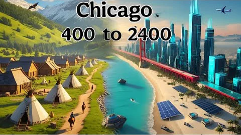 Evolution of Chicago | From 0 to 2400 | 4K