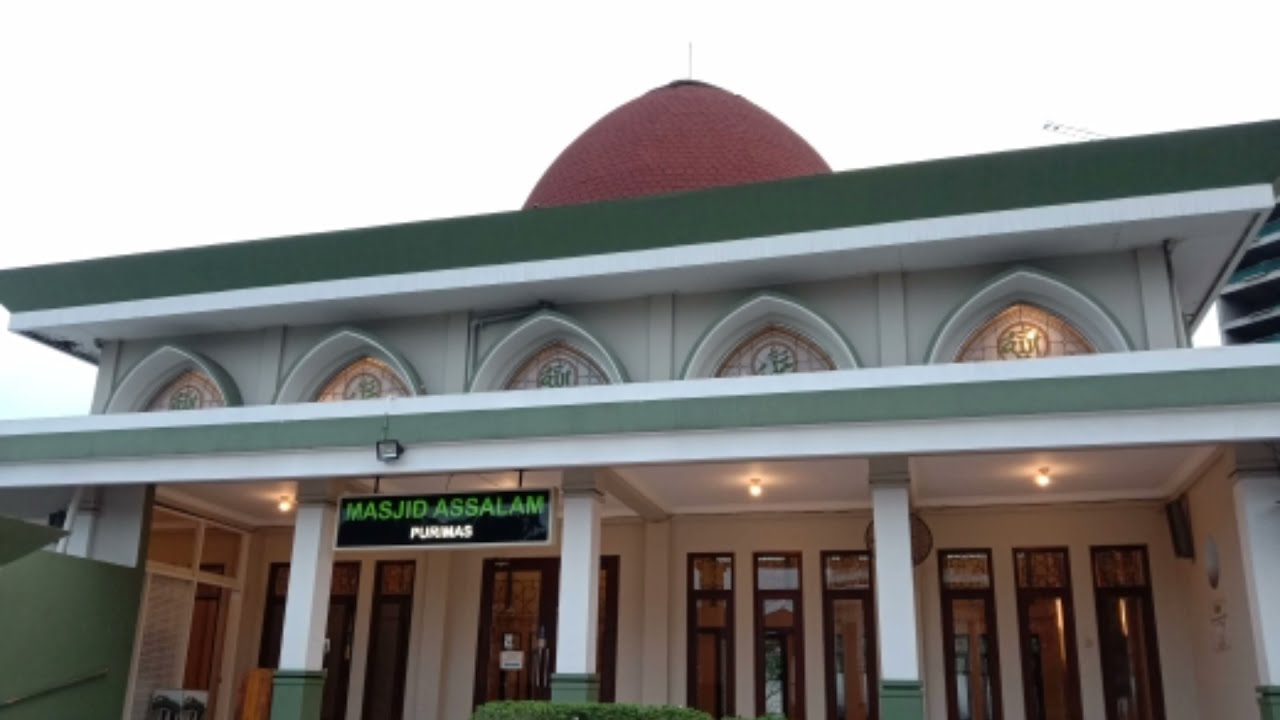 Kumandang adzan merdu || masjid assalam surabaya
