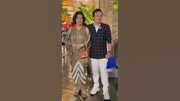 Vợ chồng Ns Tuấn Thanh sang trọng đến buổi sinh nhật Ns Thy Nhung