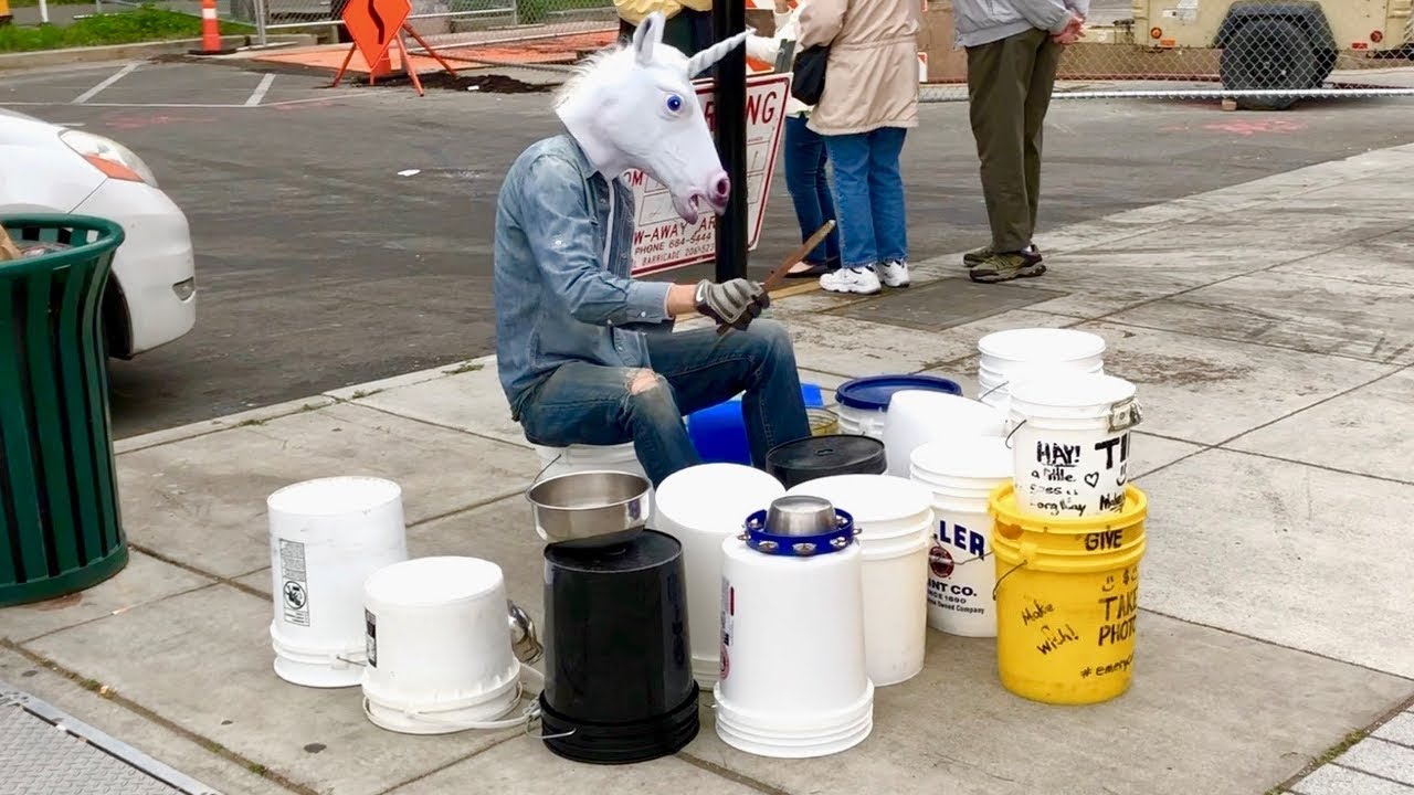 This Unicorn Drummer Is On A Whole New Level
