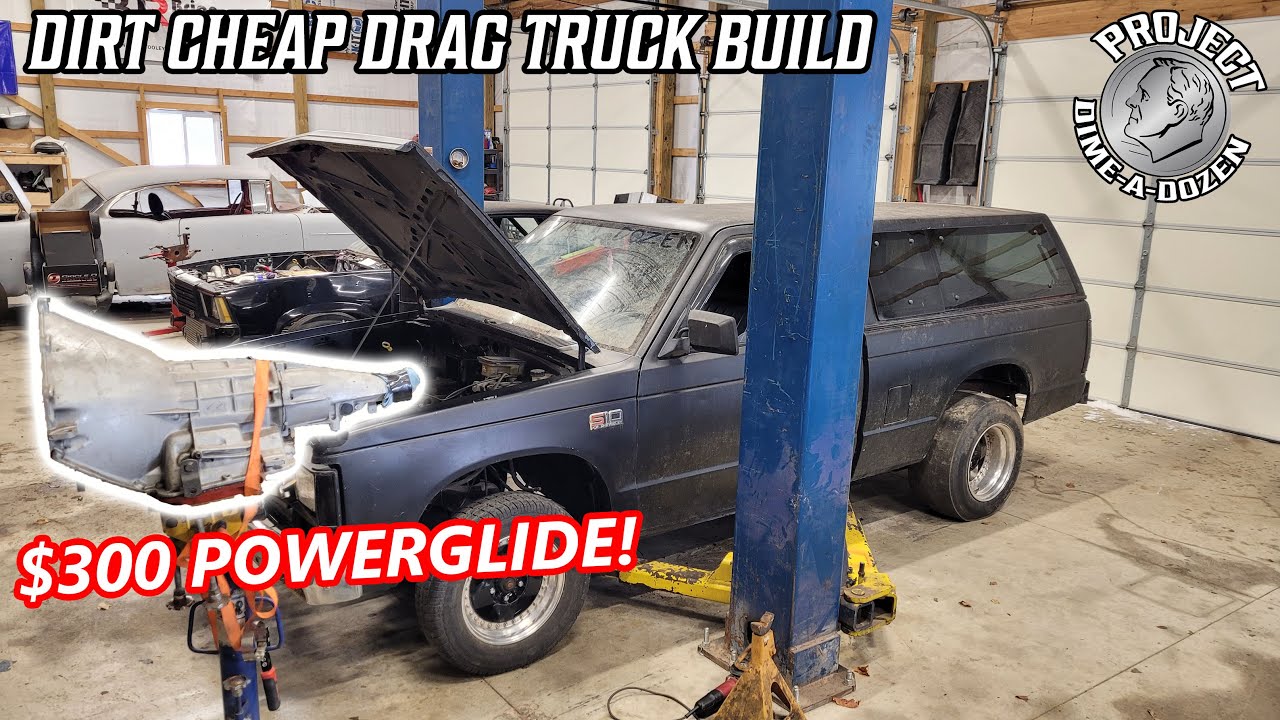 300 Powerglide Transmission for our Dirt Cheap Drag Truck Build