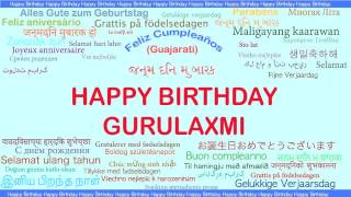 Gurulaxmi   Languages Idiomas - Happy Birthday