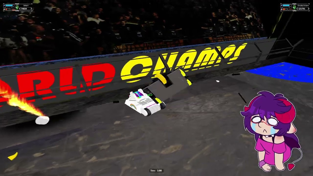 Уничтожаем X-роботов с помощью Delta V! - TheDominusIgnis играет в Robot Arena 2