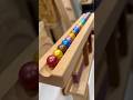 Oddly satisfying marblerun ASMR💫 Pleasant sounds of wooden gimmicks #asmr