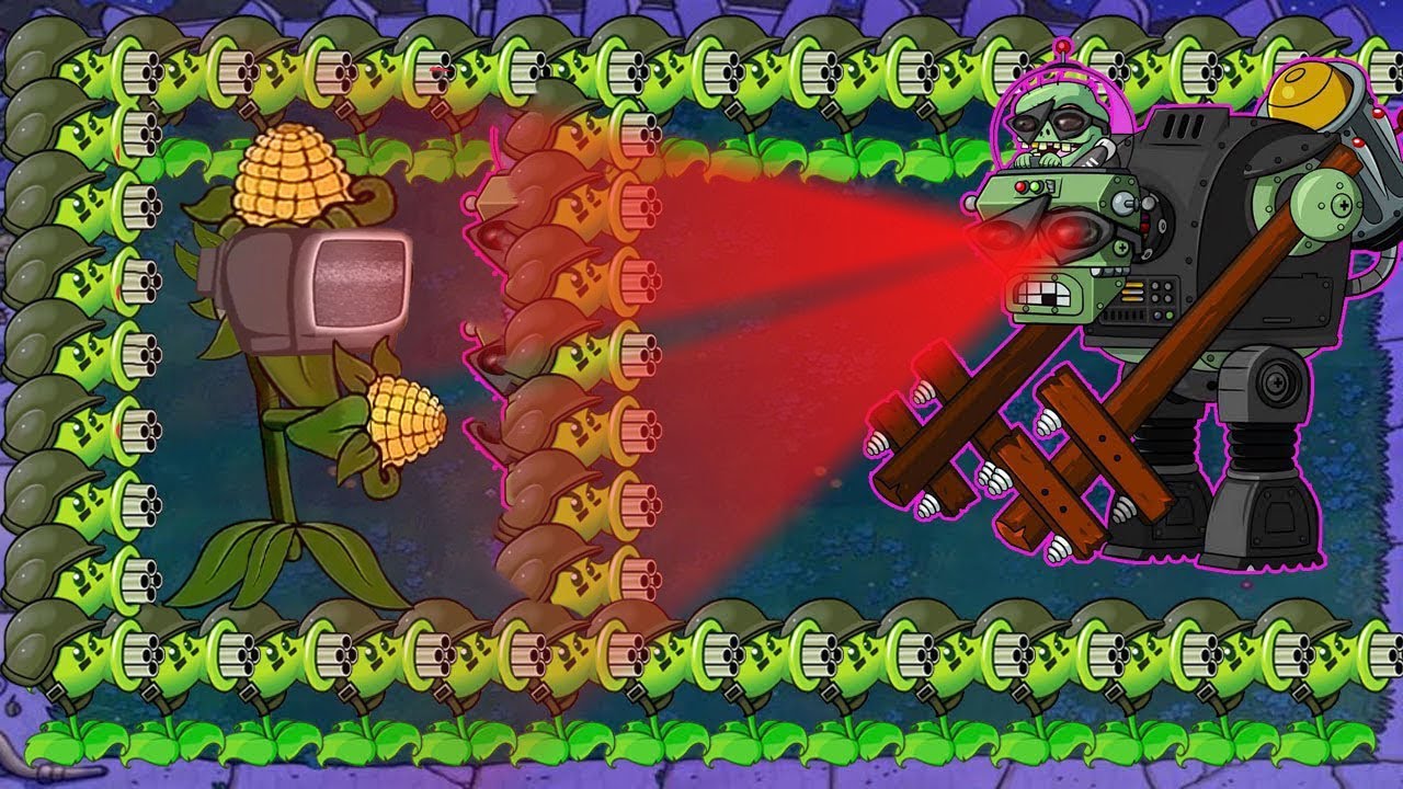 Gatling Pea Vs 999 Zombies Vs Dr Zomboss Plants Vs Zombies But Mod Xbox ...