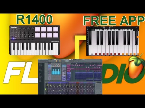 Android as MIDI KEYBOARD to FL Studio