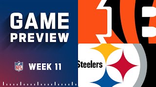 Cincinnati Bengals vs. Pittsburgh Steelers | 2022 Week 11 Game Preview