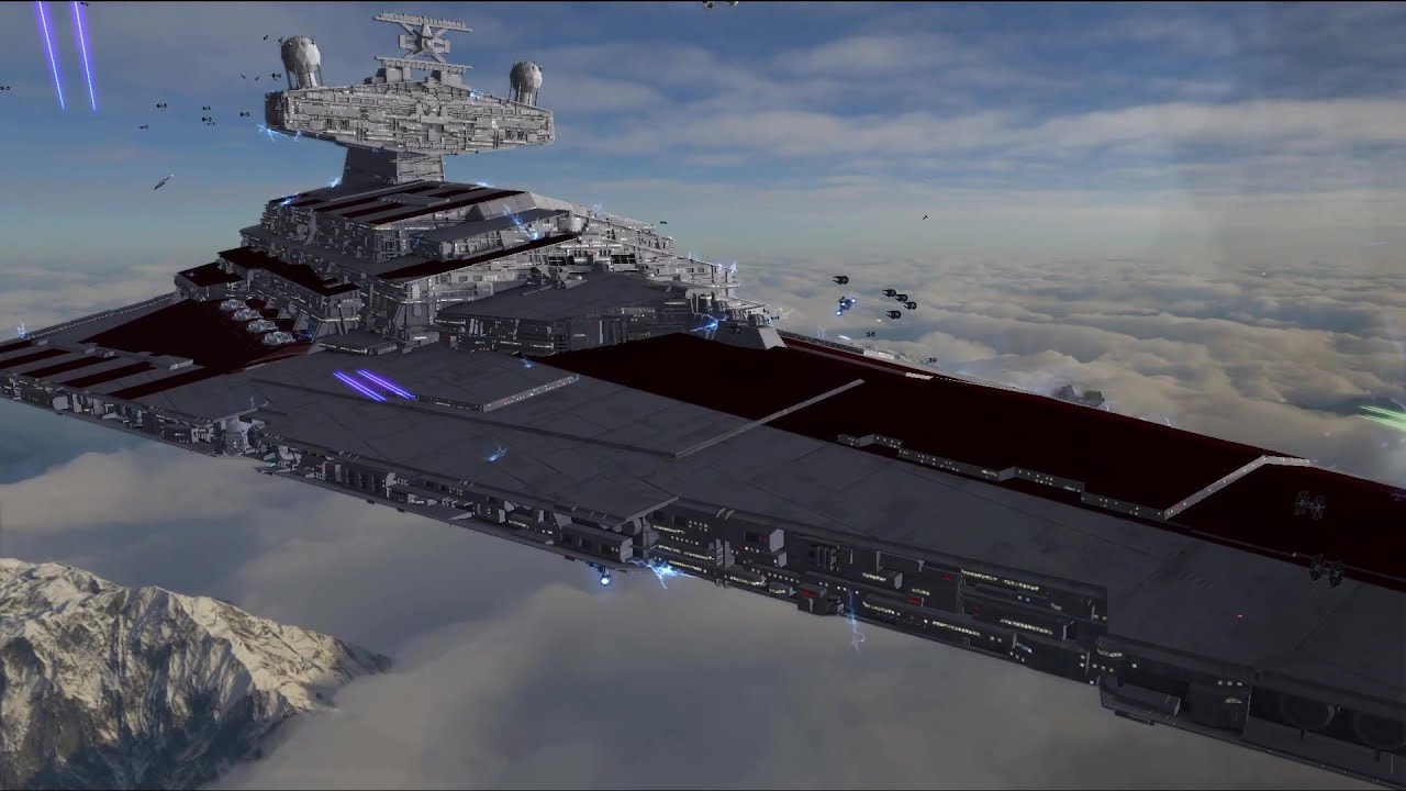 Epic Cinematic Space Battle - STAR WARS EMPIRE AT WAR REMAKE - NPC Wars ...