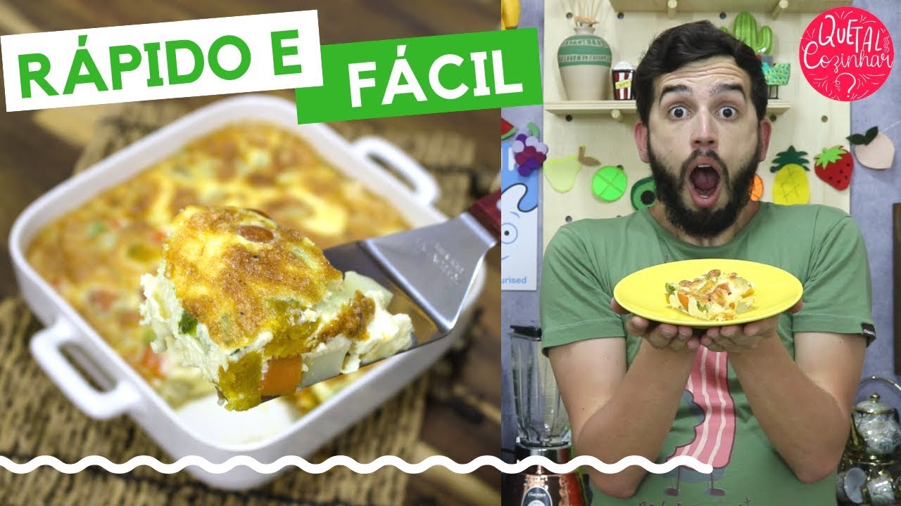 RECEITA DE SUFLÊ DE LEGUMES | APROVEITANDO OS LEGUMES