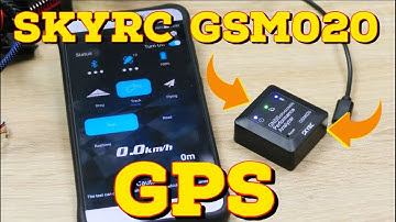 SKYRC GSM020 Bluetooth GPS Speed Meter for RC Car Helicopter Drone