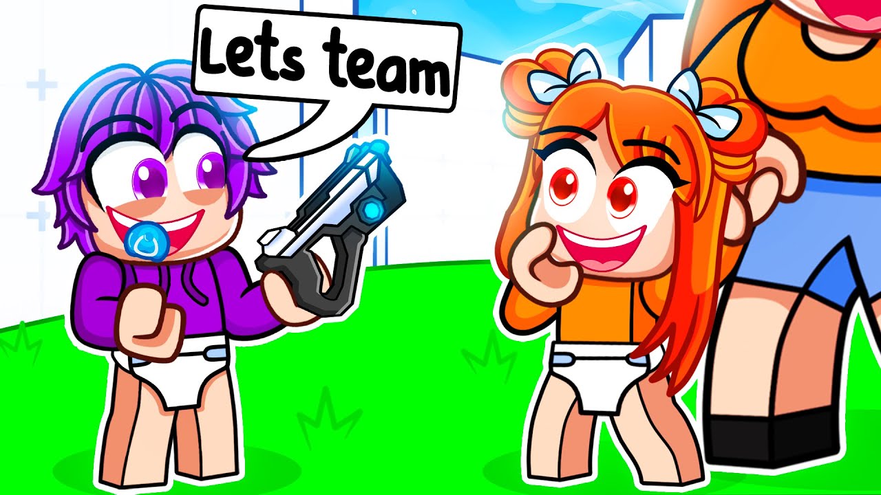 Baby Between Rivals Baby Dash Plays with his CRUSH in Roblox Rivals… - YouTube