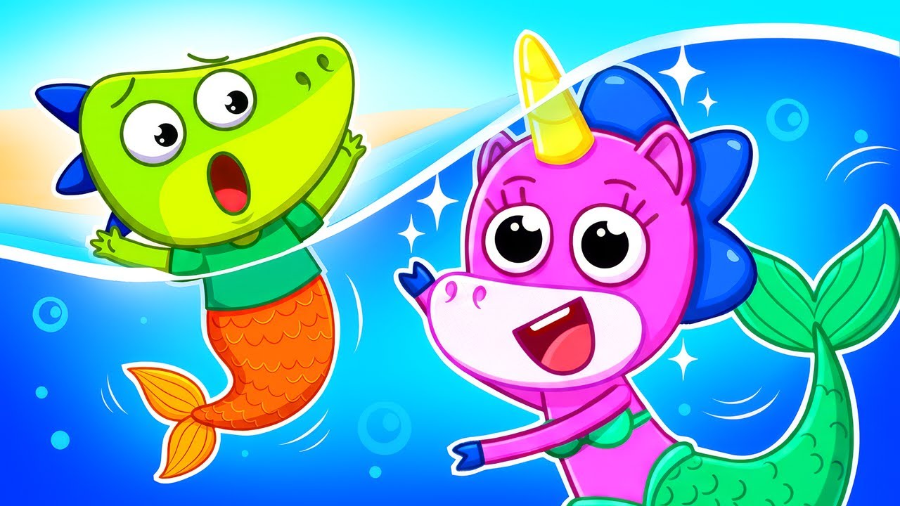 Mimi Becomes a Mermaid! 🧜‍♀️🌟 Magic Trident Quest & Ocean Adventure