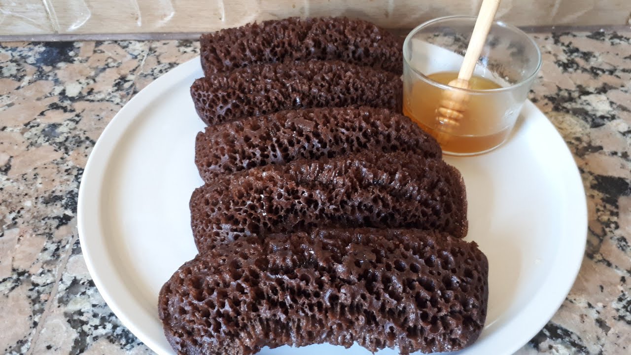 أروع وألذ بغرير بالكاكاو معمر بالمكسرات ناجح وسهل التحضير بمكونات بسيطة لمائدة الكوتي