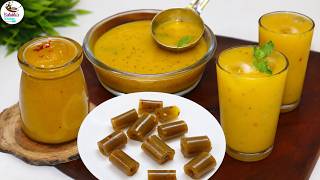3 मजेदार रेसिपी खट्टा मीठा आम पापड़, आम पन्ना, और खट्टी मीठी चटनी | 3 Mango Recipes