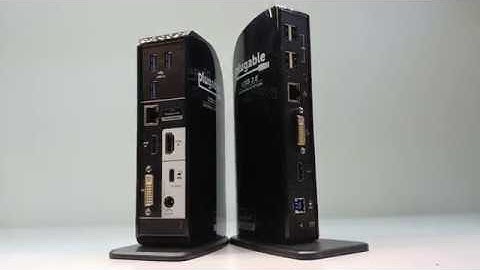 PLUGABLE USB-C DOCKING STATION Unboxing