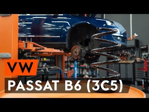 Как заменить пружины передней подвески на VW PASSAT B6 (3C5) [ВИДЕОУРОК AUTODOC]