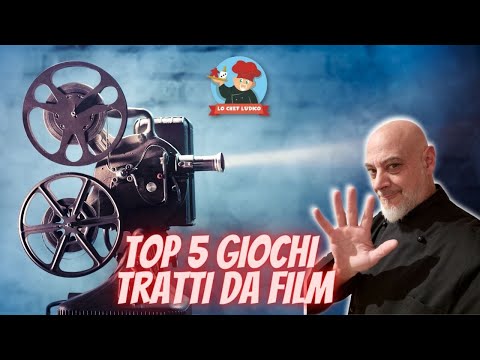 TOP 5 GIOCHI da TAVOLO tratti da FILM - L'appetitosa classifica dello Chef (Ep.185)