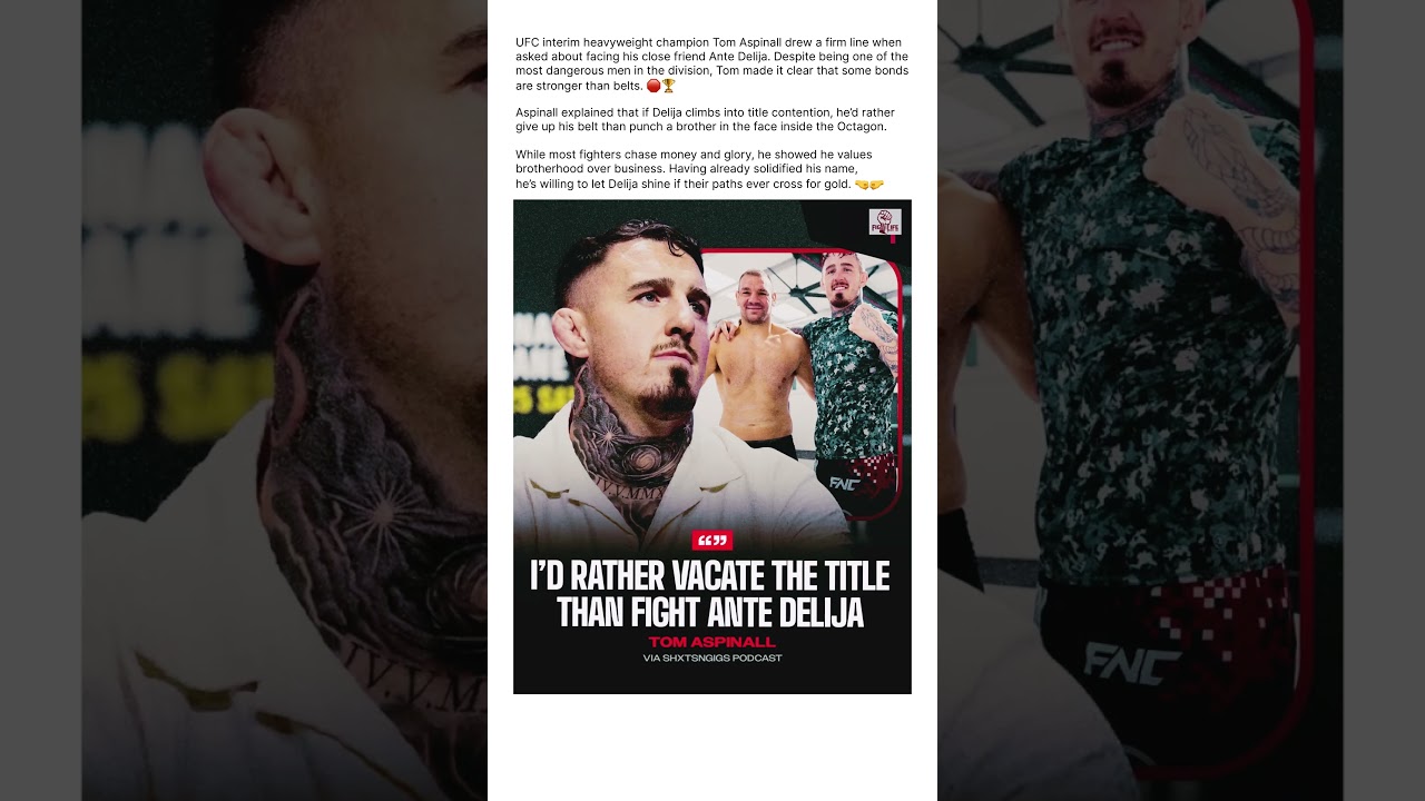 I’ll SURRENDER My Belt Before Fighting My Friend!’ 😳