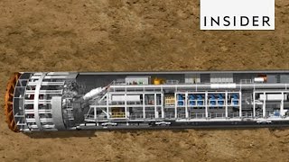 how are subways built underground?