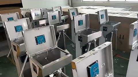 SZSMI Vertical Tripod Turnstile Gate for IC/ID Card Access Control System